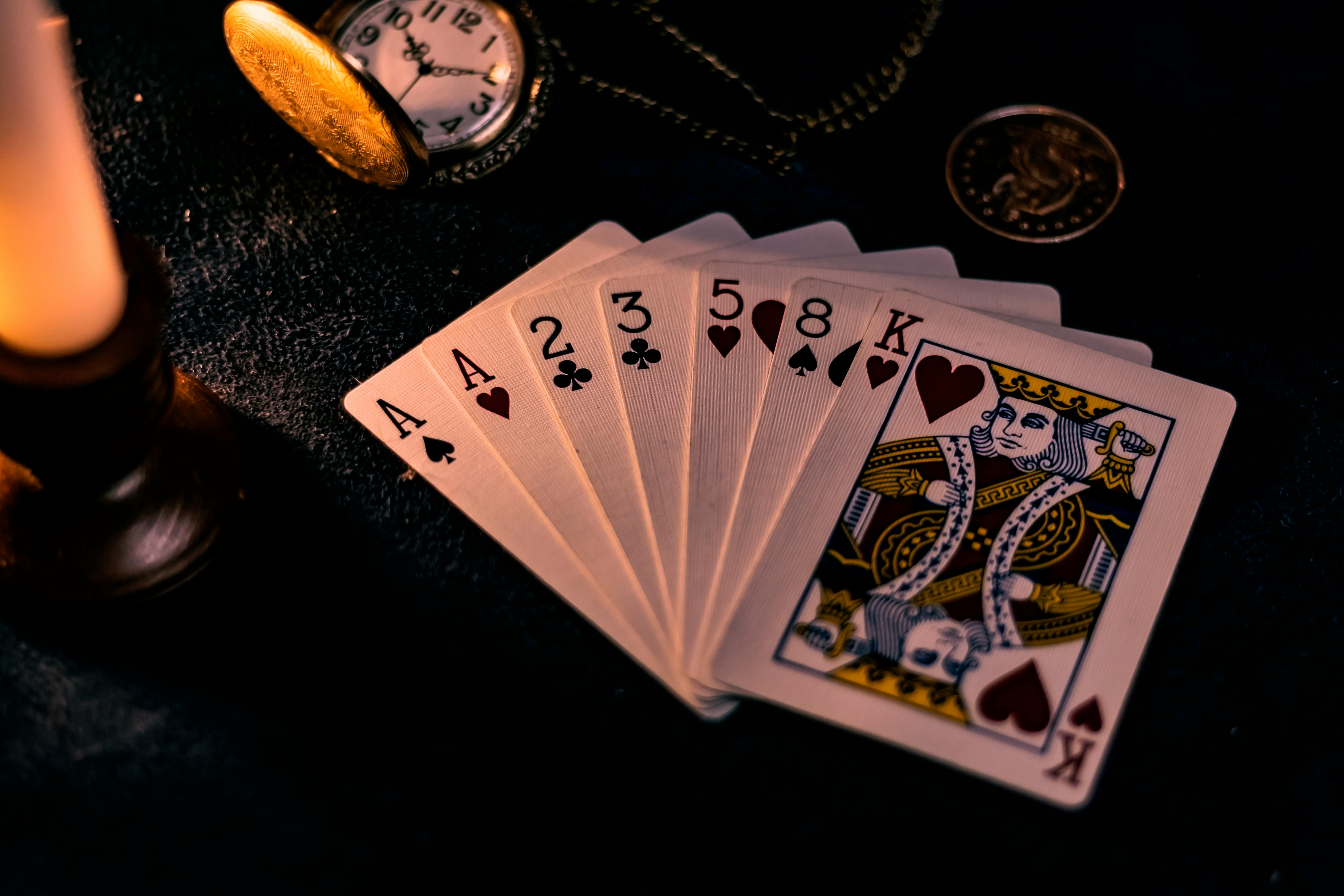 a pair of cards