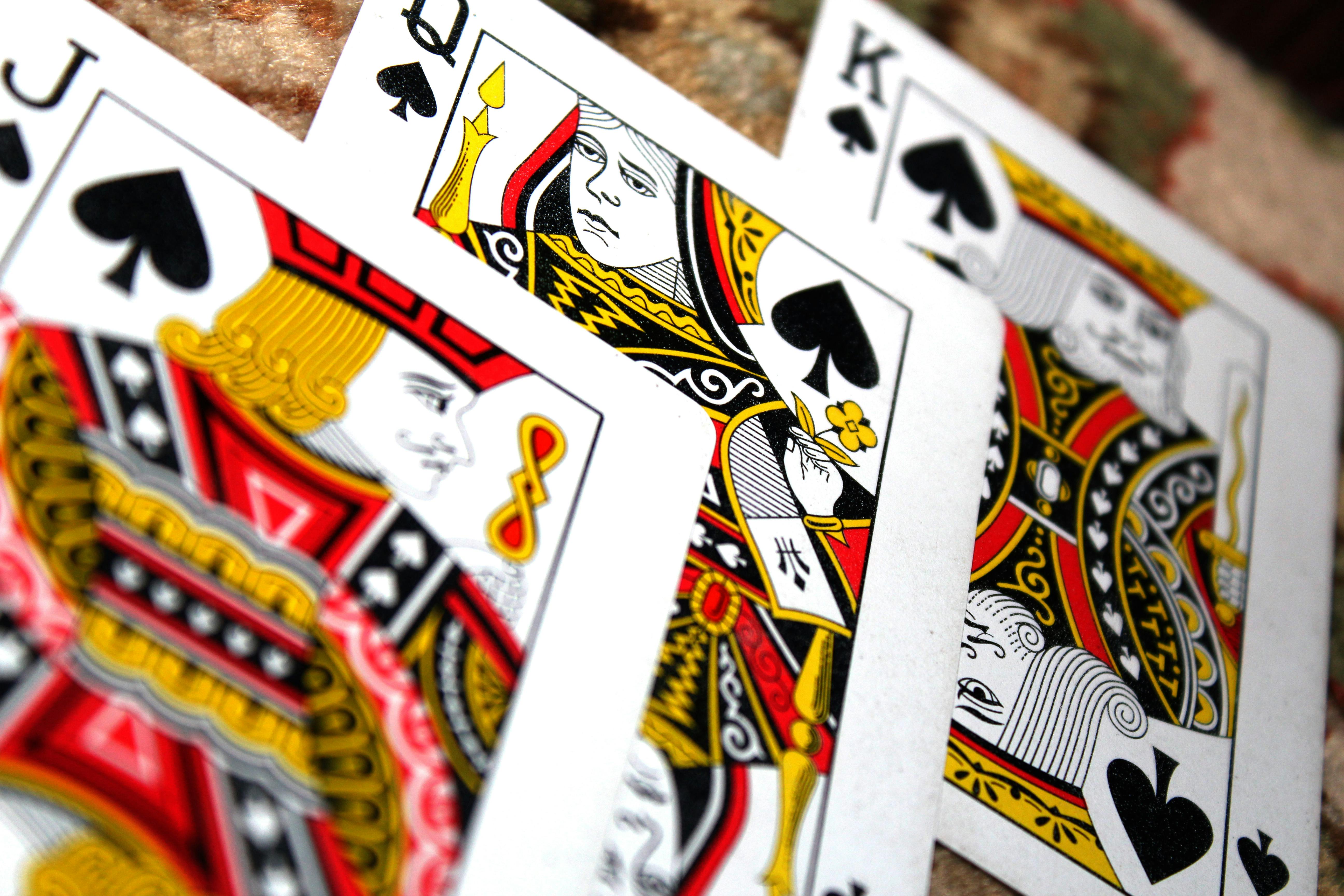 a pair of cards